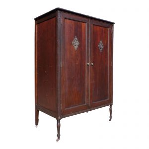 Vintage Chifferobe Wardrobe Armoire Hall Coat Closet