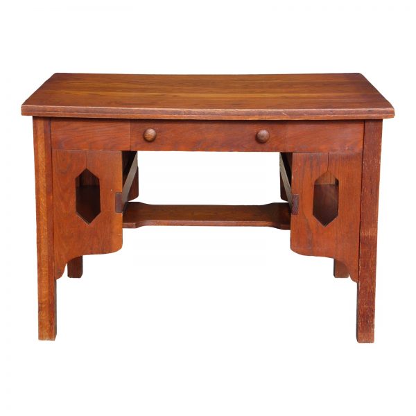 Antique Mission Oak Arts & Crafts Desk Library Table